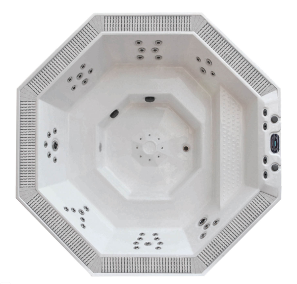 Переливной спа бассейн Mexda WS-PC03