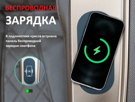 Массажное кресло FUJIMO KENKO Business Edition Графит